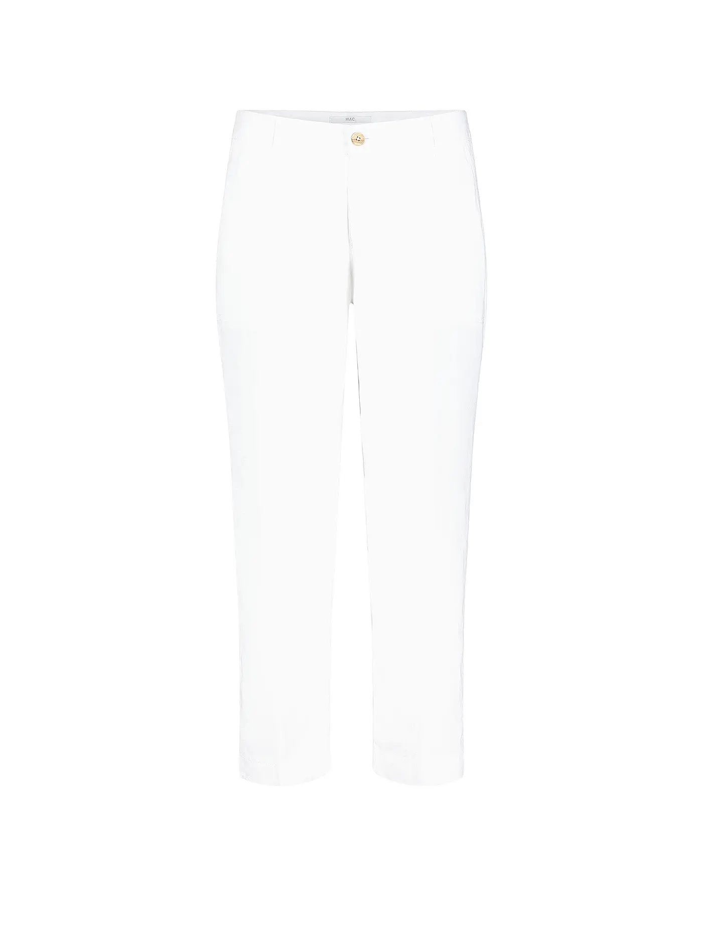 MAC | Leinenhose 7/8 Nora | weiss